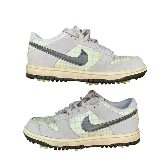 2012 Nike Dunk NG Plaid Golf Cleats Size 6 - Picture 4 of 13